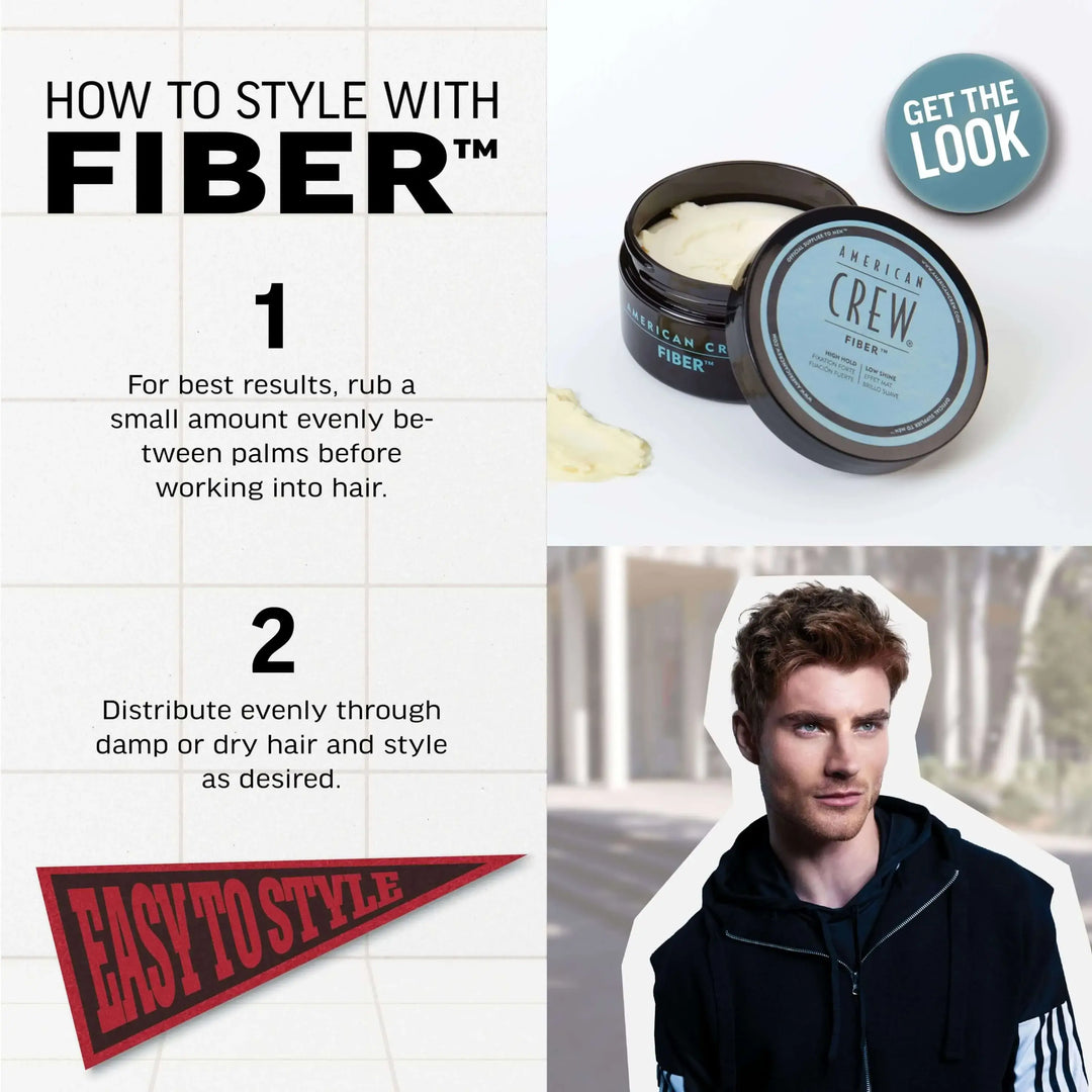 How to Use Fiber by American Crew