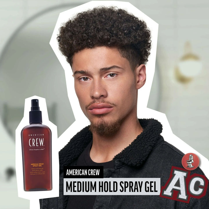 American Crew Medium Hold Spray Gel Beauty