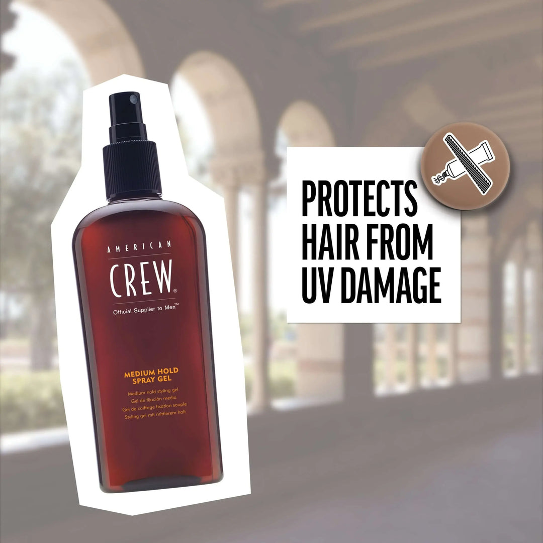 American Crew Medium Hold Spray Gel Keybenefit