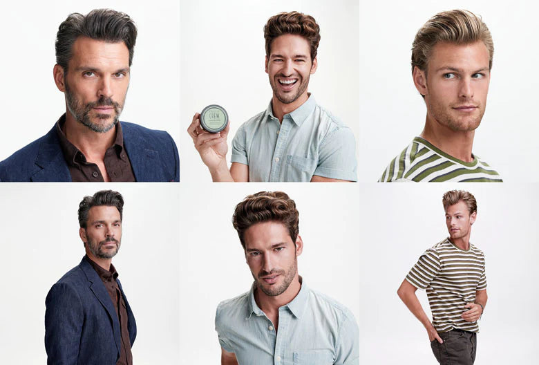 6 Images of Models Forming Cream